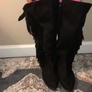 Women’s Black boots 10 w